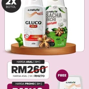 MIX COMBO SACHA INCHI SERUM & GLUCO SERUM