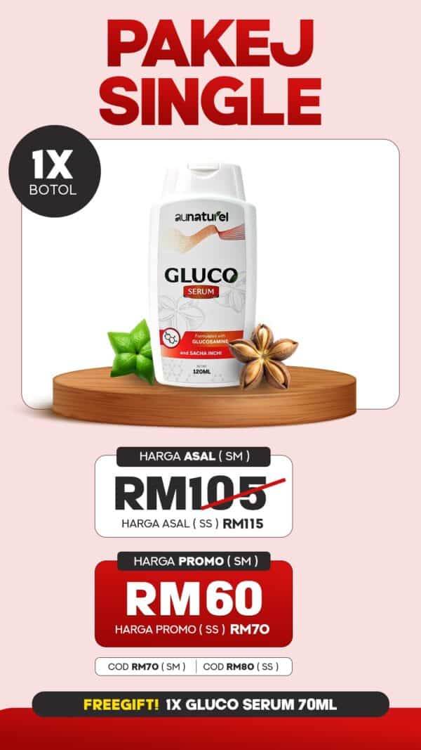 GLUCO SERUM 1 BOTOL 120ML